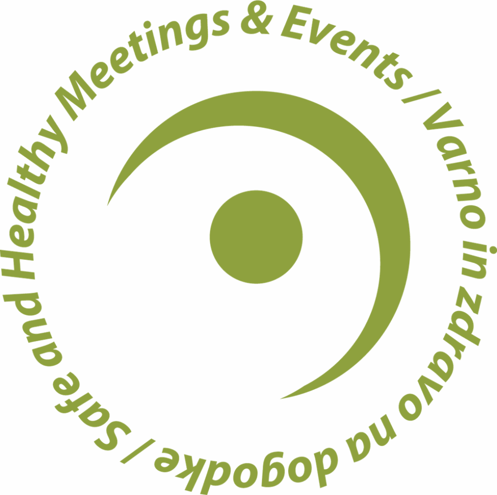Safe and healrthy meetings Logo