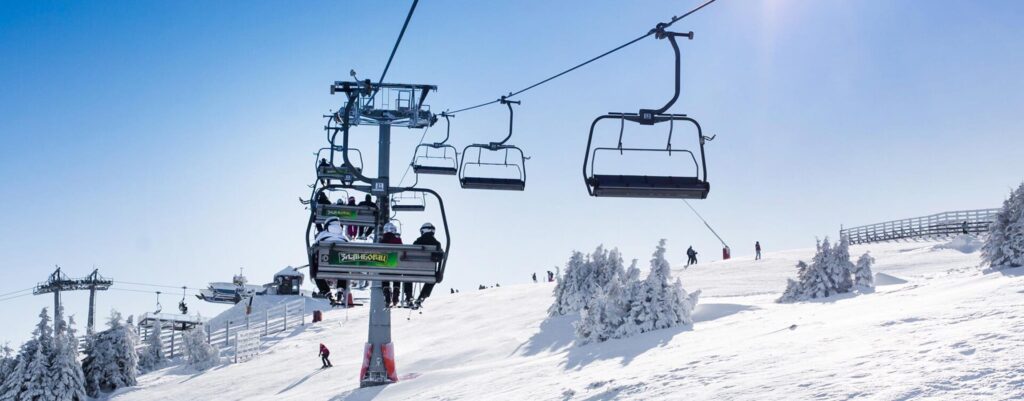 Ski chairlift